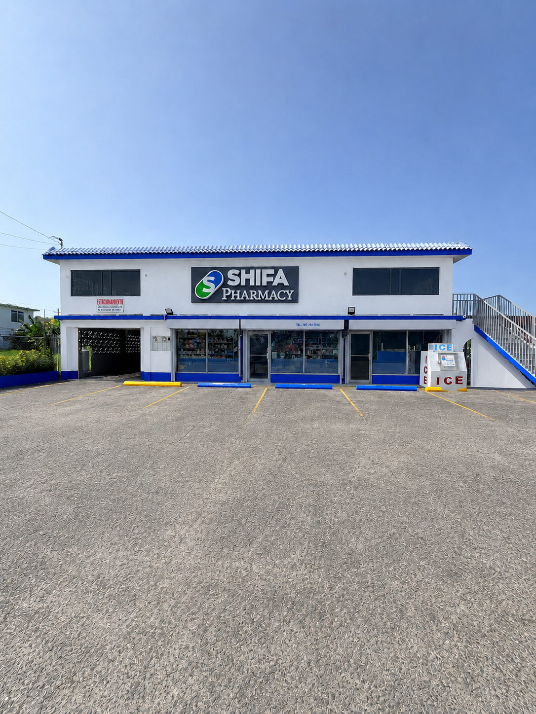 Exterior of Shifa Pharmacy Doraville in Dorado, Puerto Rico